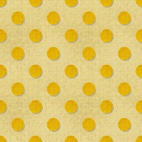 Gold Dots textured