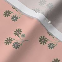 Sprigged Muslin in pink and gray