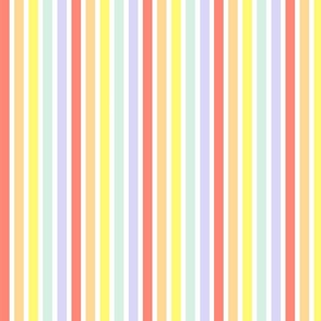 EGA red purple rainbow stripes pattern 1