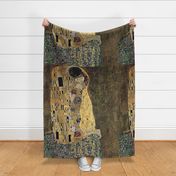 Gustav Klimt's The Kiss 1908 Large