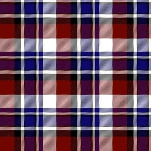 Quebec Centennial tartan,  3"