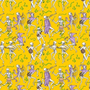 Danse Macabre Yellow/Lavender 