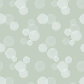 Bubbled Up,  Spa Sage Green