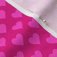 Hot Pink Hearts - Iconic Pink - small