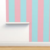 Boardwalk Stripe - Pink and Aqua