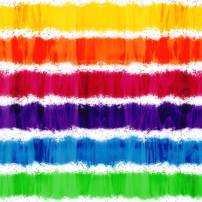 Rainbow Tie Dye Stripes