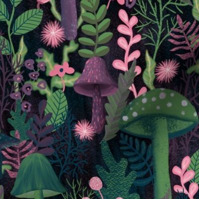 Magical Meadow Mushrooms