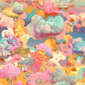 Fairy Floss Landscape