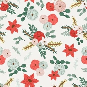 Christmas florals
