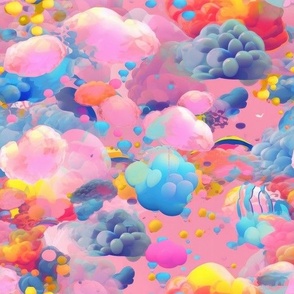 Bubblegum Cloudscape