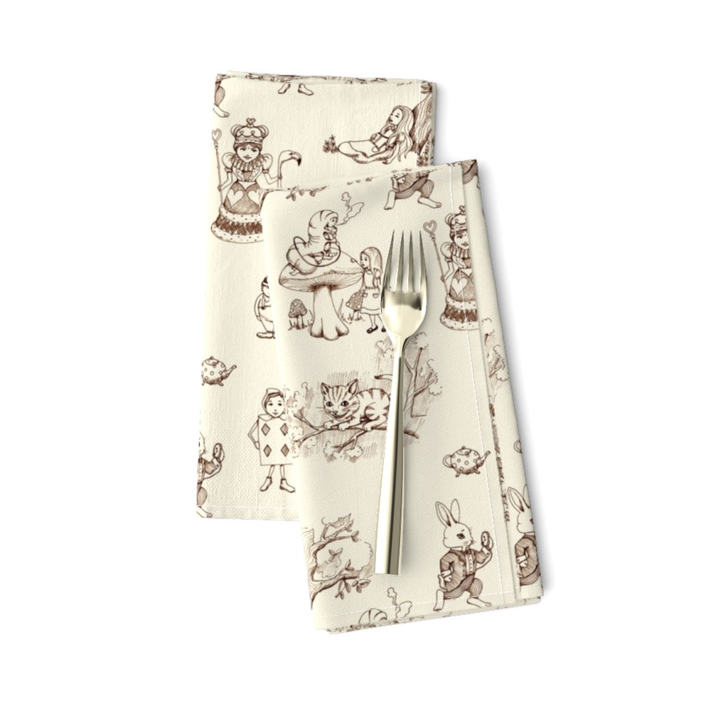 alice in wonderland toile