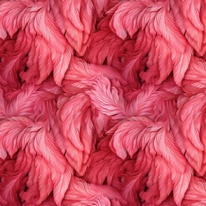 Flamingo Feathers No. 2