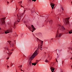 Pink Crystals No. 2 LARGE