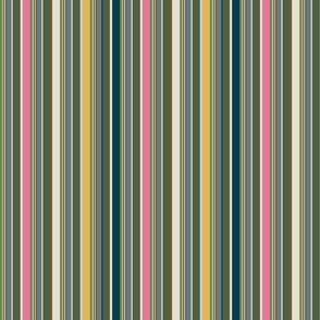 baja stripe_heavy green pink blender SMALL ~ magical meadow