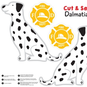 cut and sew Dalmatian