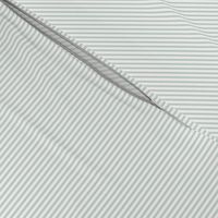 Beefy Pinstripe: Light Celadon & White Stripe, Small Blue Green Stripe
