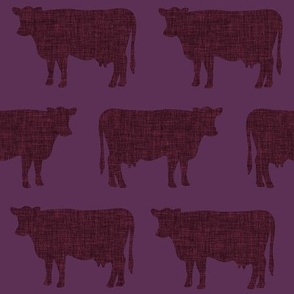 raven + plum no. 1 cows