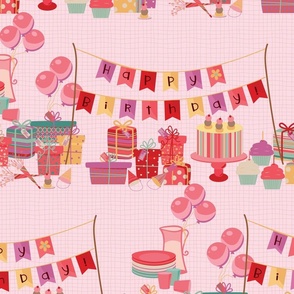 Bright Birthday Party-Grand Budapest  Pink Lemonade