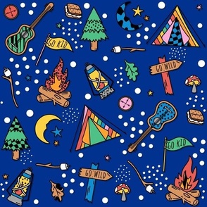 CAMPING-RAINBOW NIGHT