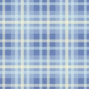 vintage blue checkered pattern
