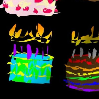 Birthday Cakes In The Dark