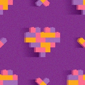Building blocks hearts