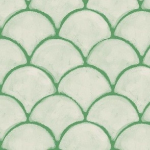 Painterly_Scallops_Green_And_White MED