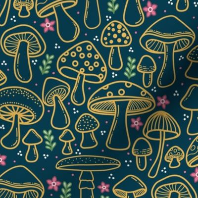 Magical Meadow - Mushrooms