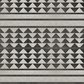 Triangle-Stripe Three 6x6