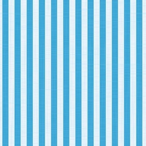 half inch cyan blue stripe with linen texture PANTONE  Ultra Steady  6120 C