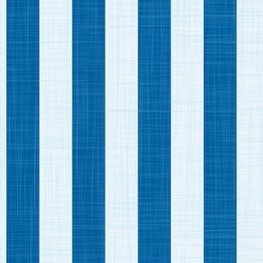 one inch navy blue stripe with linen texture PANTONE  Ultra Steady  6126 C