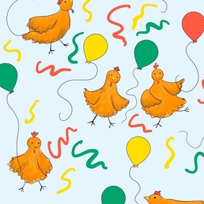 Party like a chicken