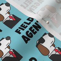Field Agent - Dog - blue - LAD23