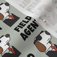 Field Agent - Dog - light sage - LAD23