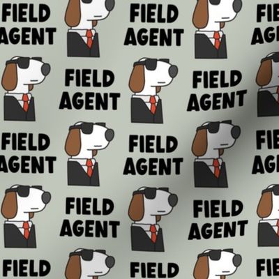 Field Agent - Dog - light sage - LAD23