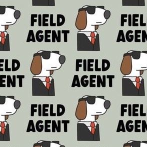 Field Agent - Dog - light sage - LAD23