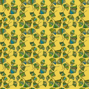 Stealth Ginkgo Pattern Small, 6x6"
