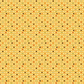Geometric Tango | Yellow | Tiny scale ©designsbyroochita