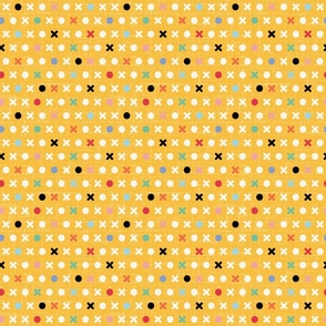 Geometric Tango | Yellow | Small scale ©designsbyroochita