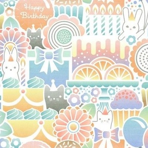 S - Cat & Bunny Birthday Party