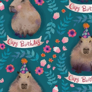Capybara Birthday extra large scale