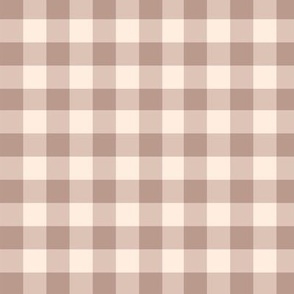 Gingham Dusty Rose small