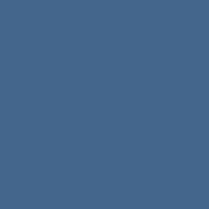 Dusty Dark Blue  Color Swatch Solid Hex 44668c