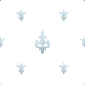 (medium) Elegant watercolour pattern, light grey