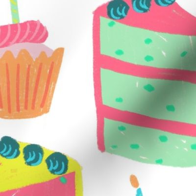 Colorful Cake Celebration!