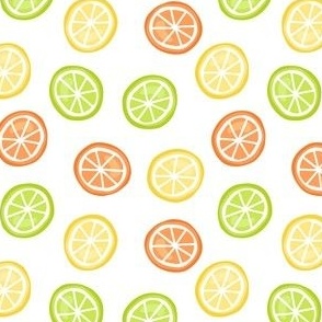 lemon lime and orange slices