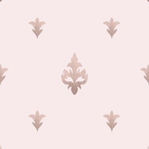 Elegant watercolour pattern, light pink background