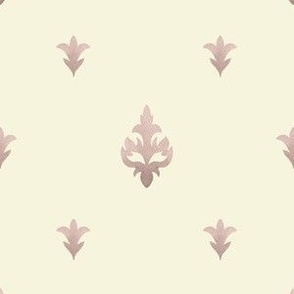 (small) Elegant watercolour pattern, light yellow background