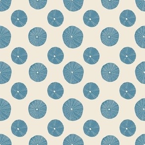 Sea Urchin Shells - Light Blue 