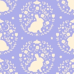 Bunny Moon — Cream on Lavender